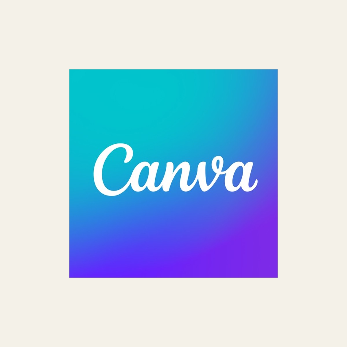 Oficjalna ikona aplikacji Canva