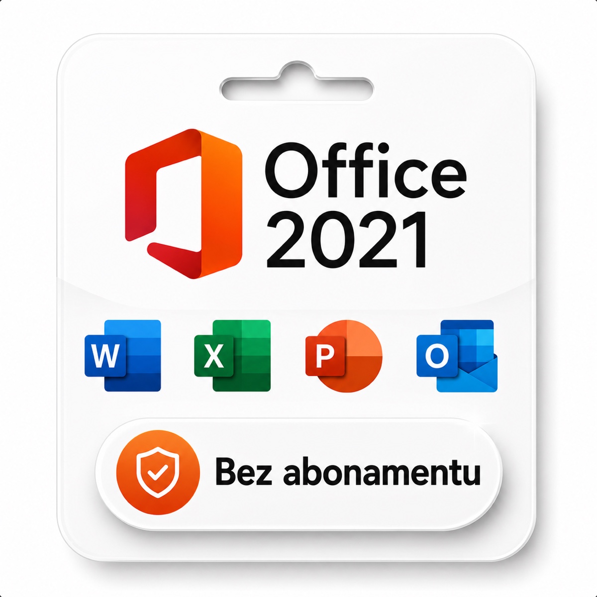Microsoft Office Professional Plus 2021 — Windows — 1 komputer