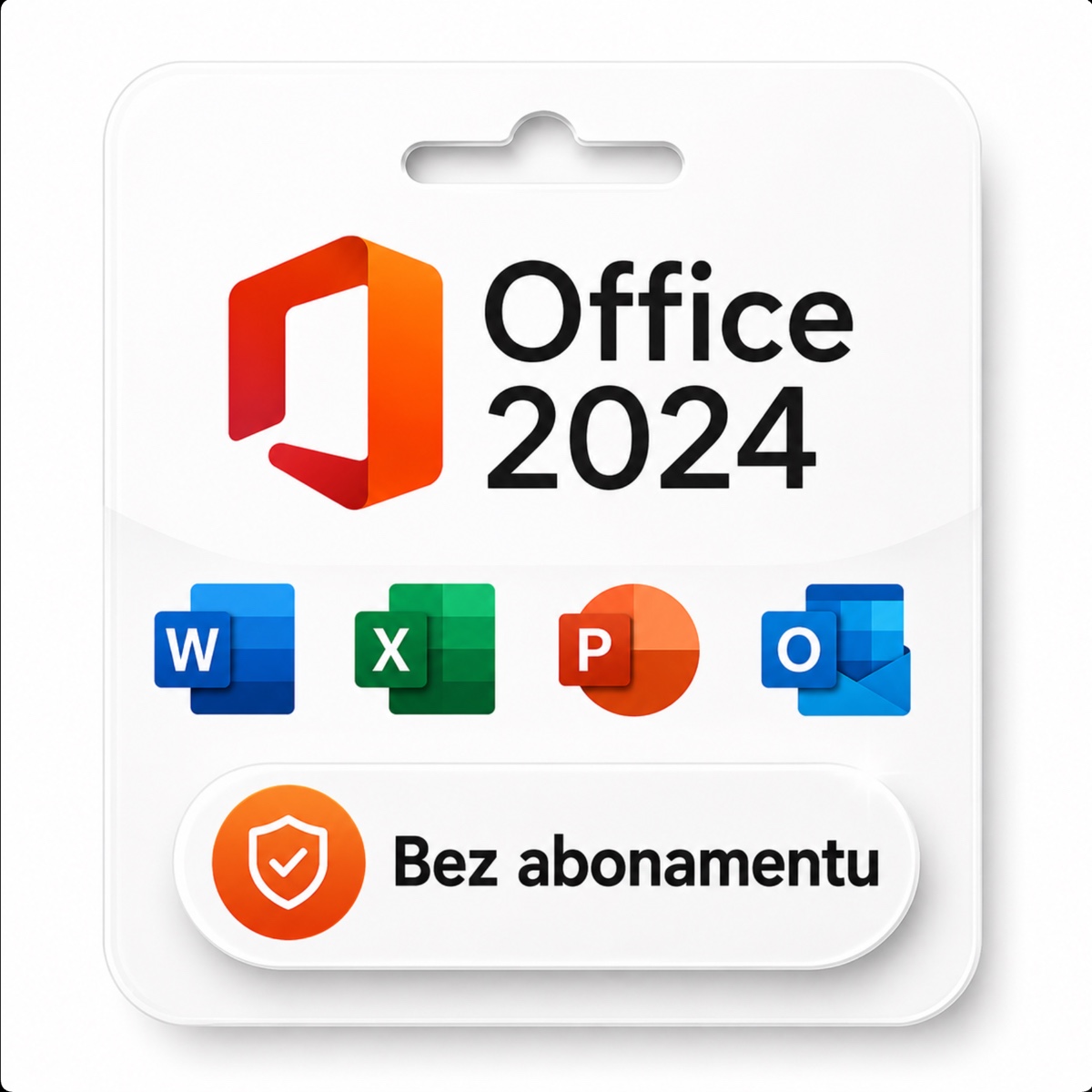 Microsoft Office Professional Plus 2024 — Windows — 1 komputer