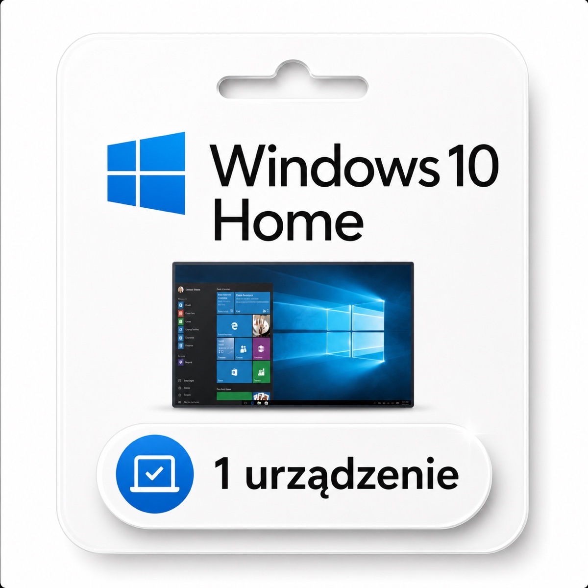 Microsoft Windows 10 Home — 1 komputer